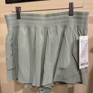 lululemon athletica Sage Green Layered Athletic Skort
